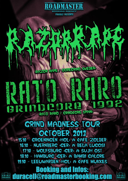 Flyer Rato Raro Tour