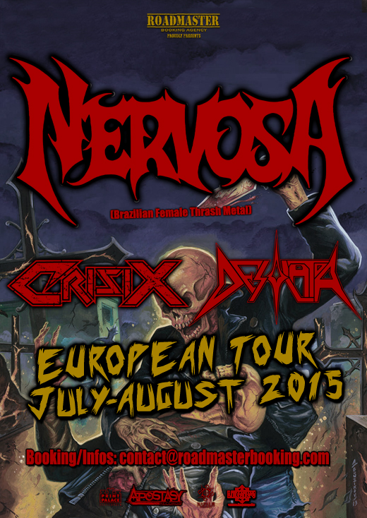 NERVOSA Flyer Eurotour 2015 Web