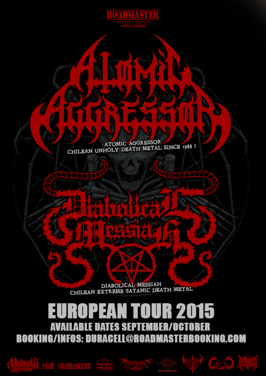 Atomic Agressor - Diabolical Messiah - Tour Flyer WEB